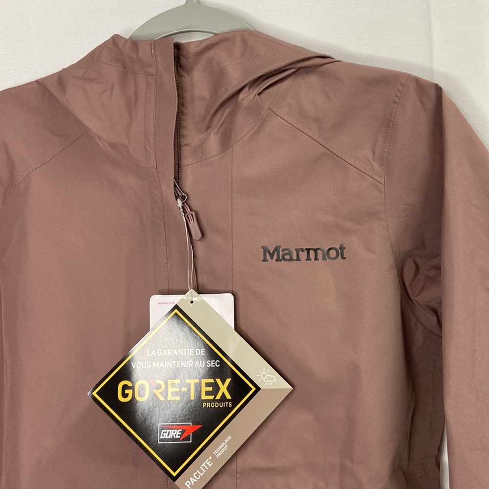 Marmot Minimalist Waterproof Jacket Dream State Purple Size Small NWT - Picture 3 of 7